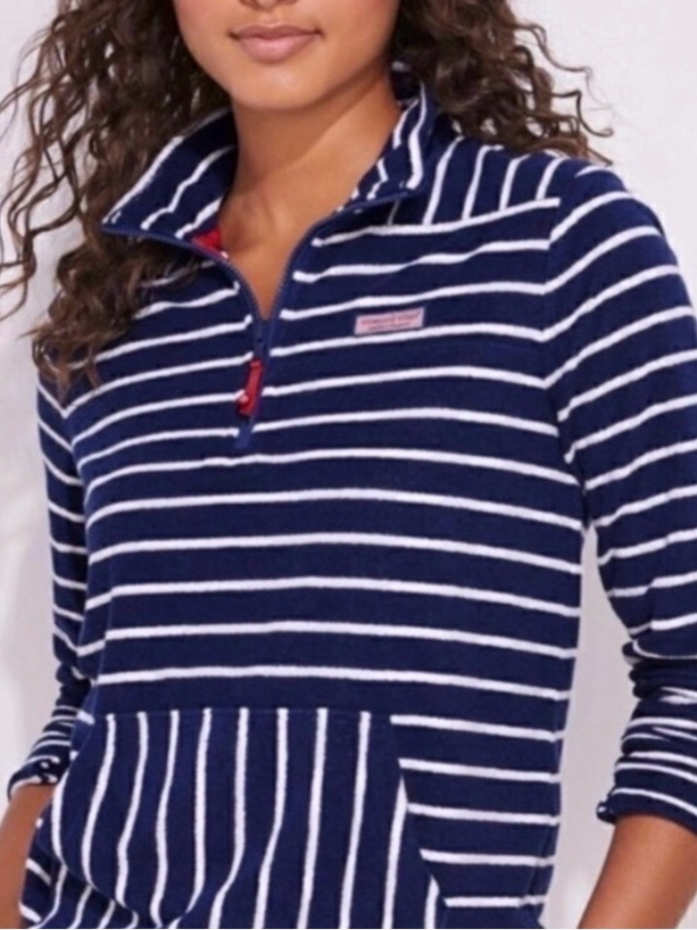 Women’s Vineyard Vines Shep Shirt - Terry Material - Size Large